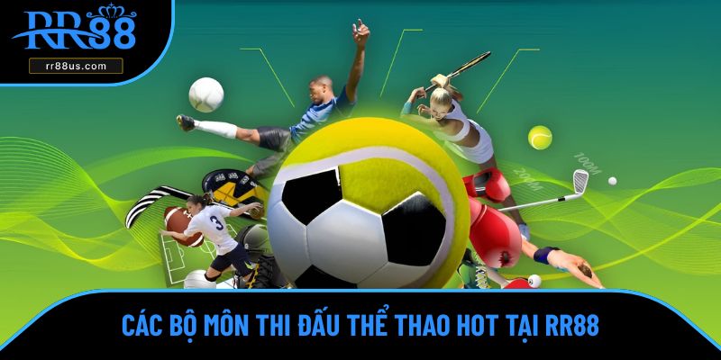 Các bộ môn thi đấu thể thao hot tại RR88 Các bộ môn thi đấu thể thao hot tại RR88